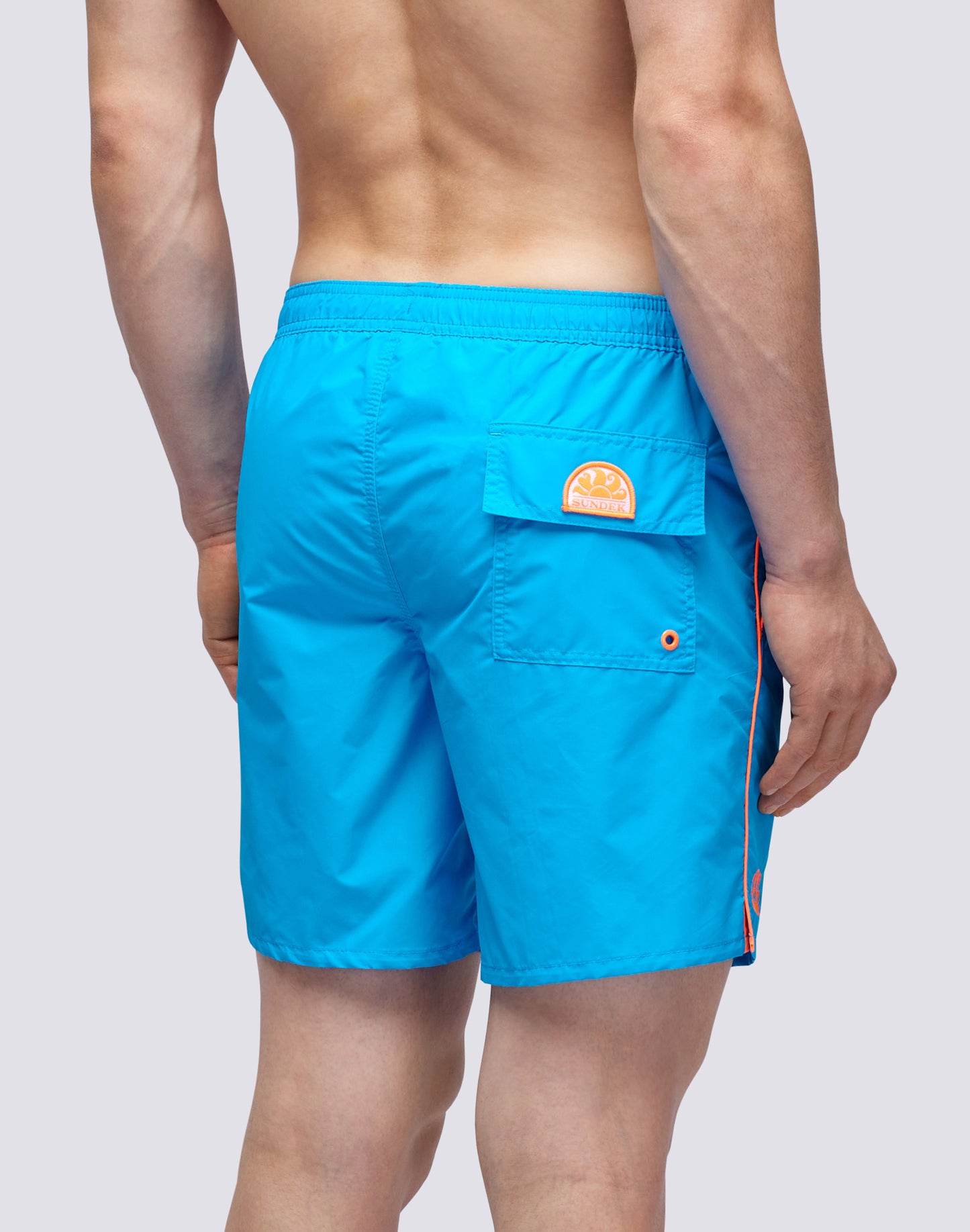 MID LENGTH SWIMSHORTS WITH ELASTICATED WAIST