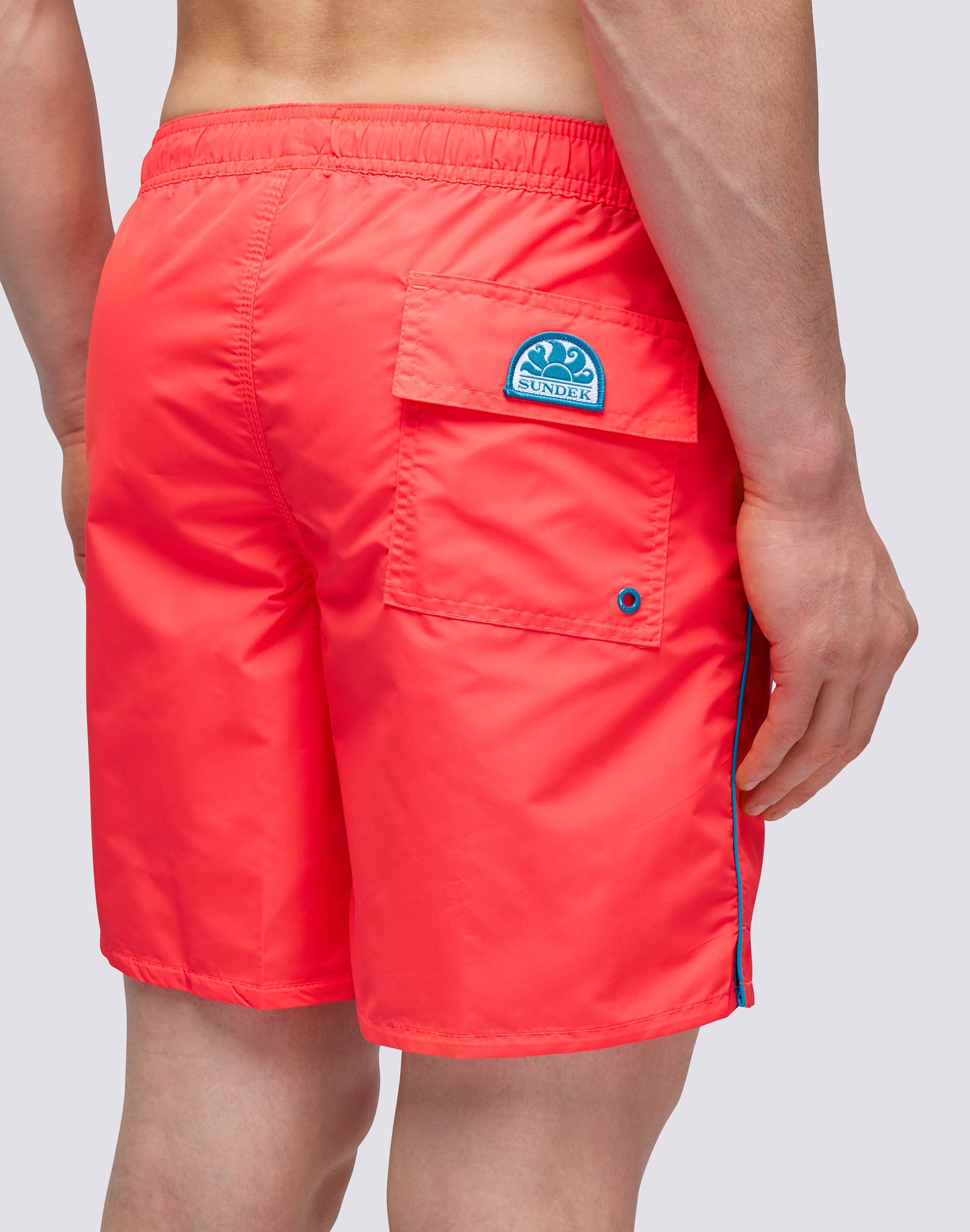 MID LENGTH SWIMSHORTS WITH ELASTICATED WAIST