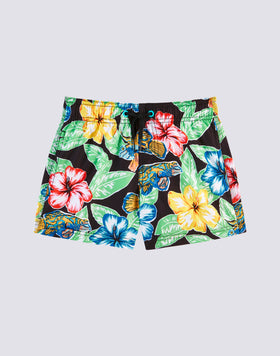 COSTUME DA BAGNO CORTO VITA ELASTICATA REPREVE® CON STAMPA ANIMAL FISH