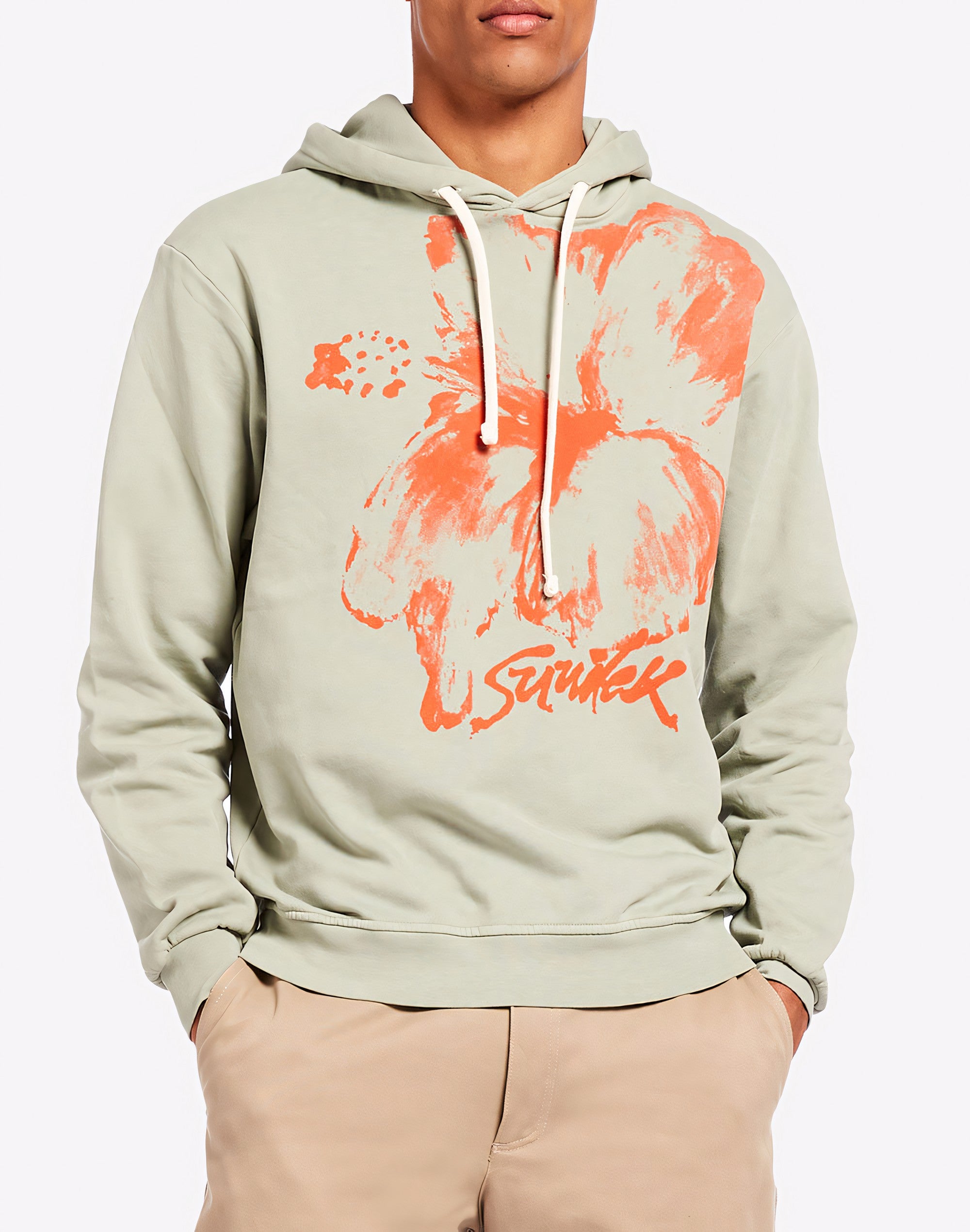 Floral print hoodie discount mens