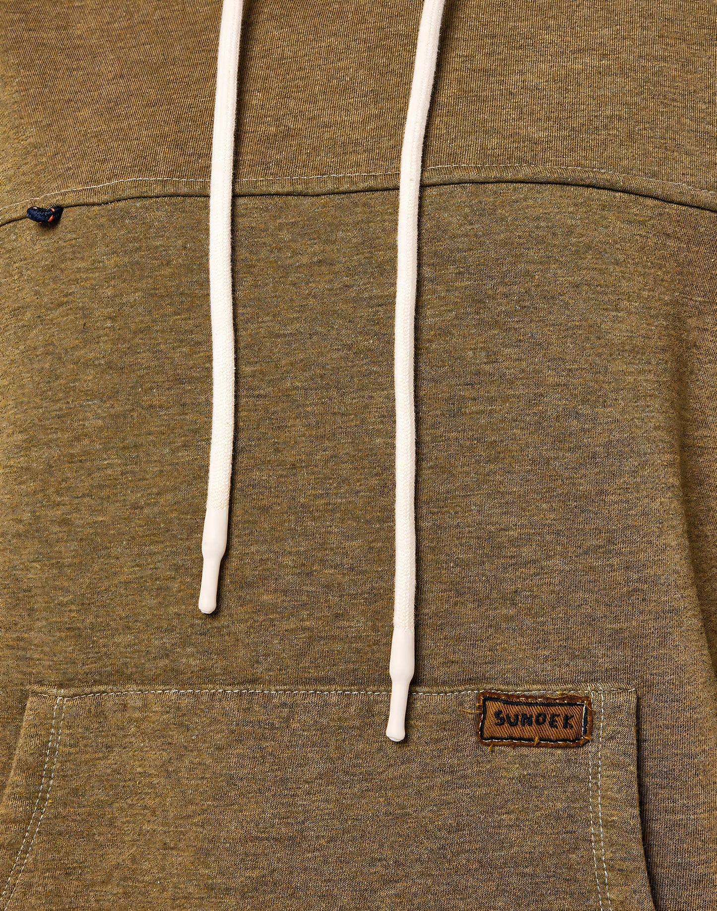 OVERDYED COTTON HOODIE