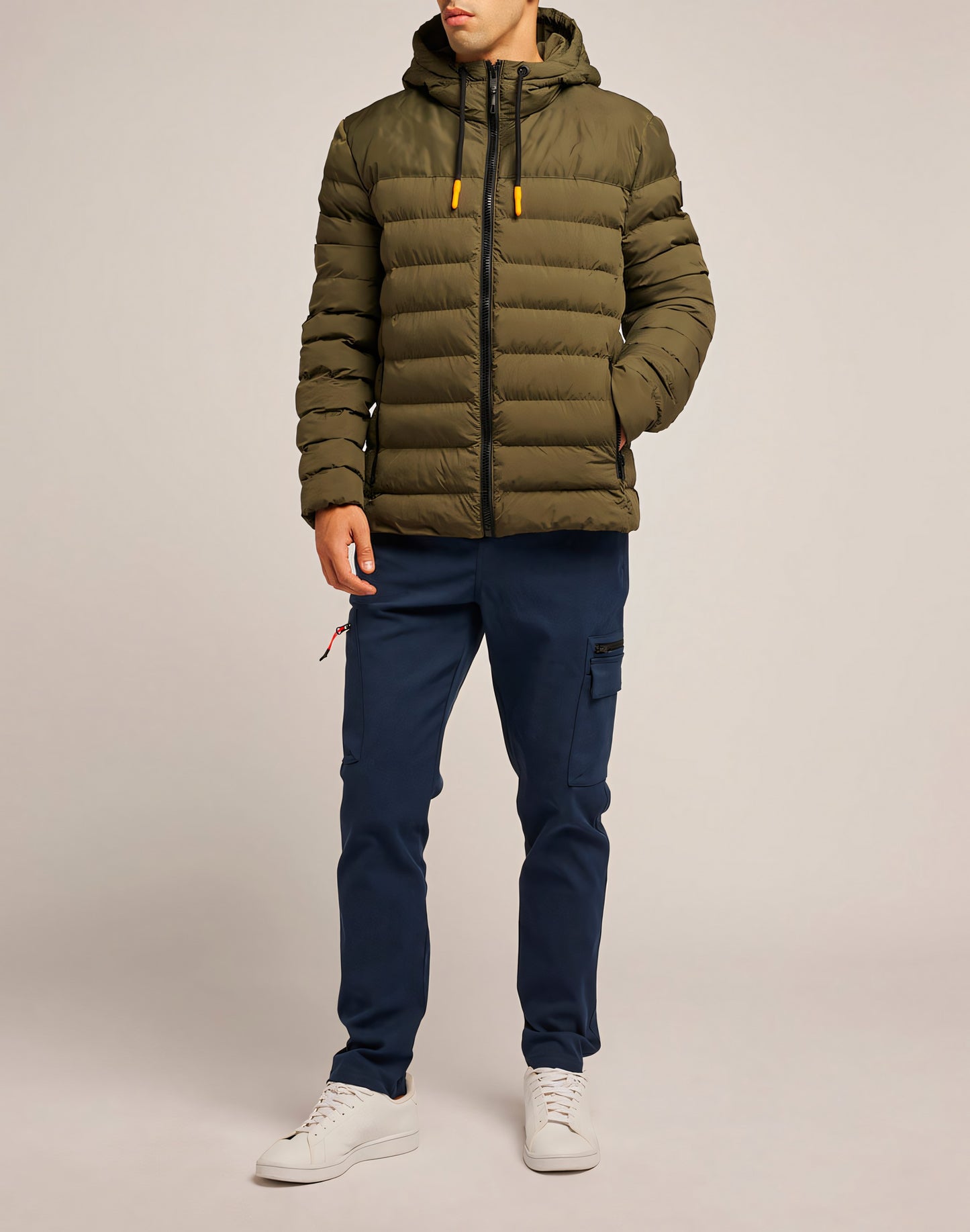 QUILTED HOODED JACKET