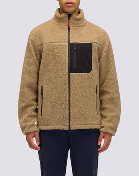 CHAQUETA TEDDY AFLORADA PARA HOMBRE