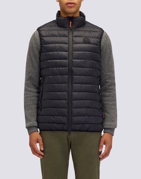 CHALECO DE HOMBRE ACOLCHADO CON CUELLO ALTO