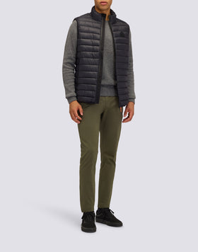 CHALECO DE HOMBRE ACOLCHADO CON CUELLO ALTO