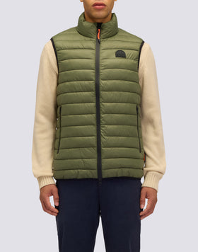 CHALECO DE HOMBRE ACOLCHADO CON CUELLO ALTO