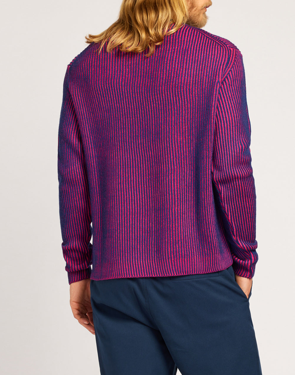 MERINO WOOL MOULINÉ SWEATER