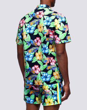 ALL OVER FLORAL PRINT SHIRT