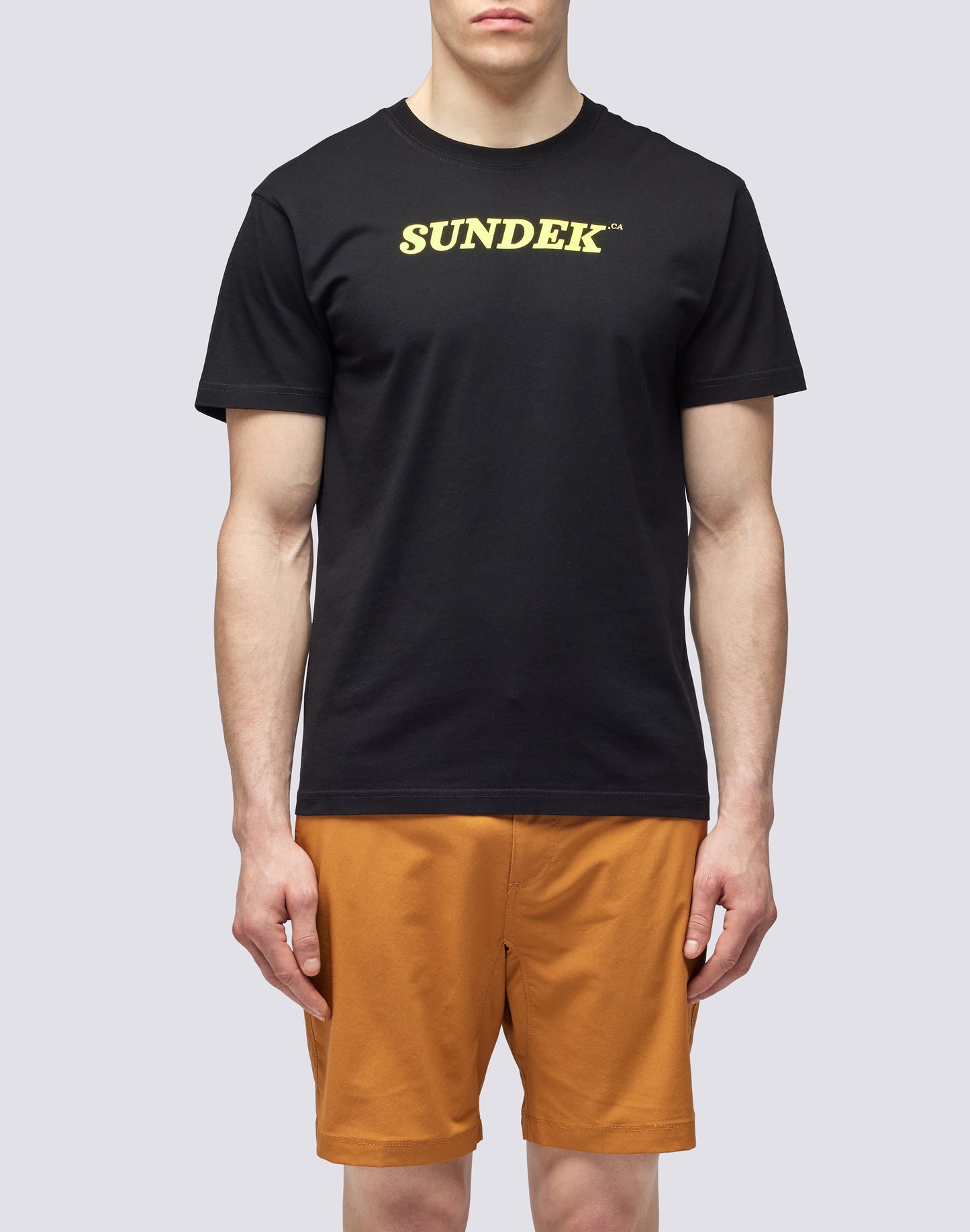 T-SHIRT À COL ROND AVEC LOGO