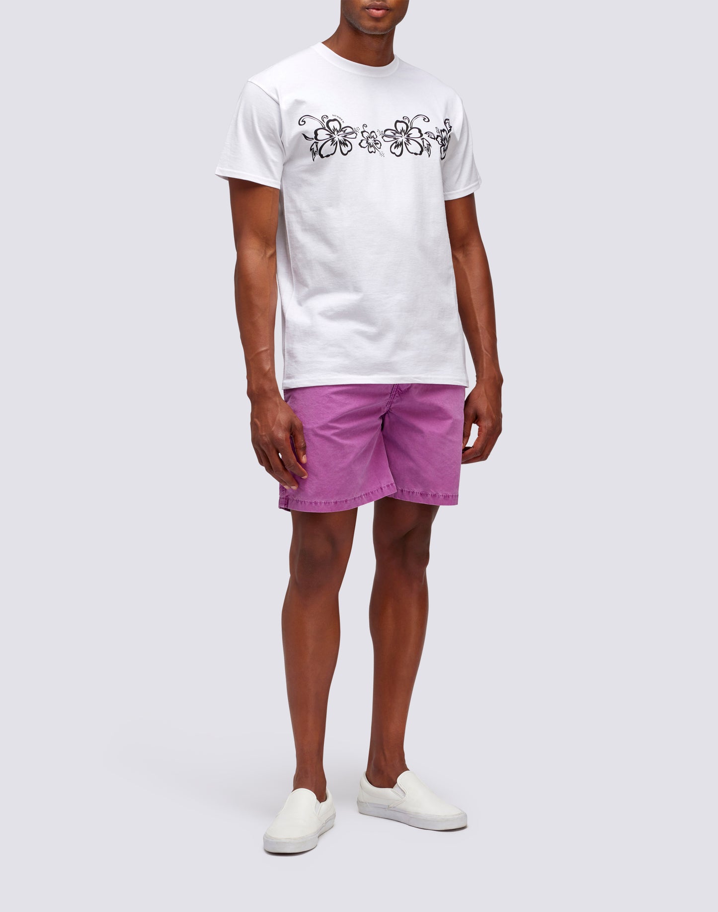 T-SHIRT STAMPA ARCHIVE HIBISCUS