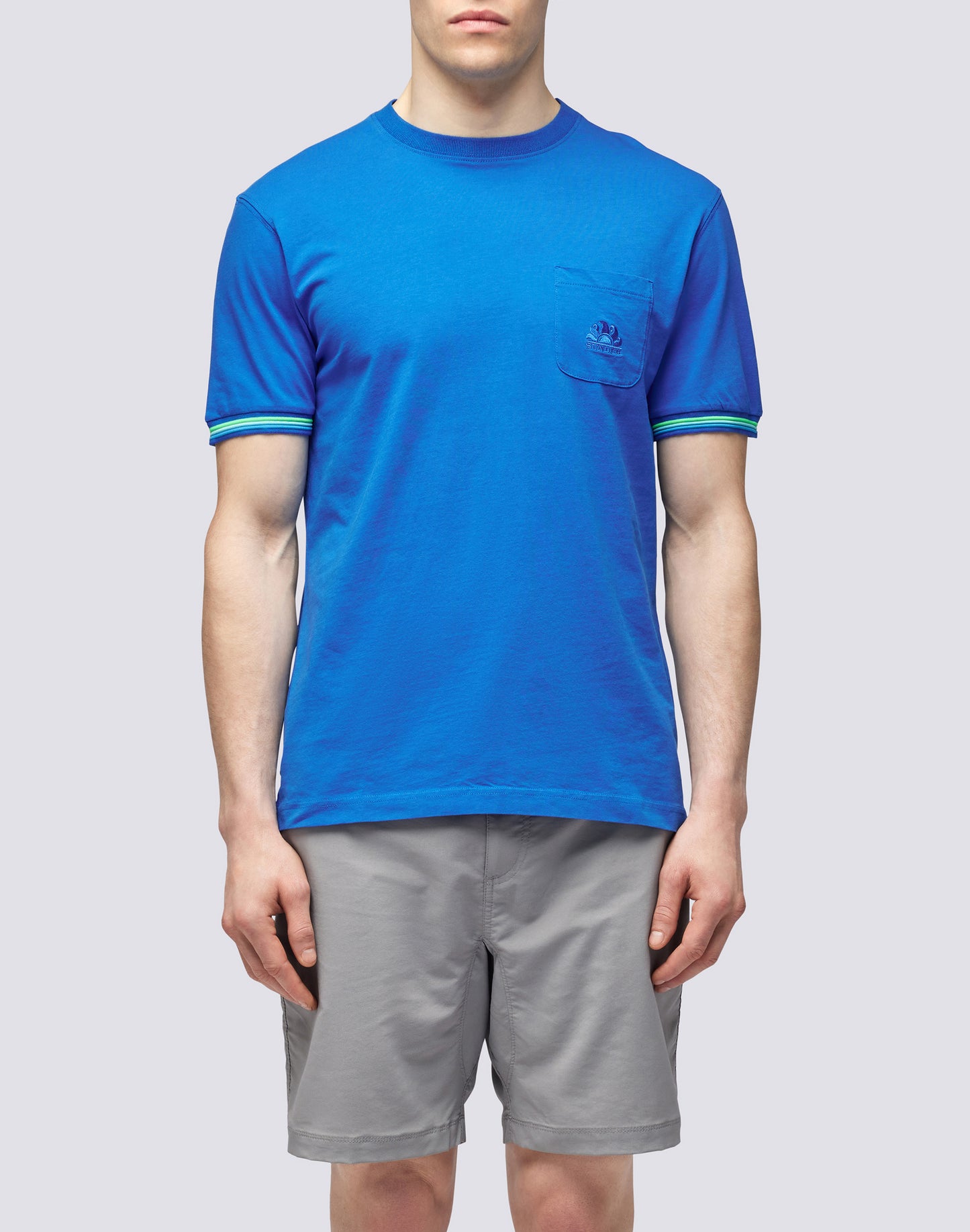 FINN CREW NECK T-SHIRT WITH POCKET