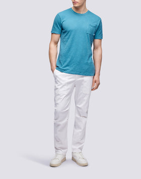 GARMENT DYED T-SHIRT WITH POCKET