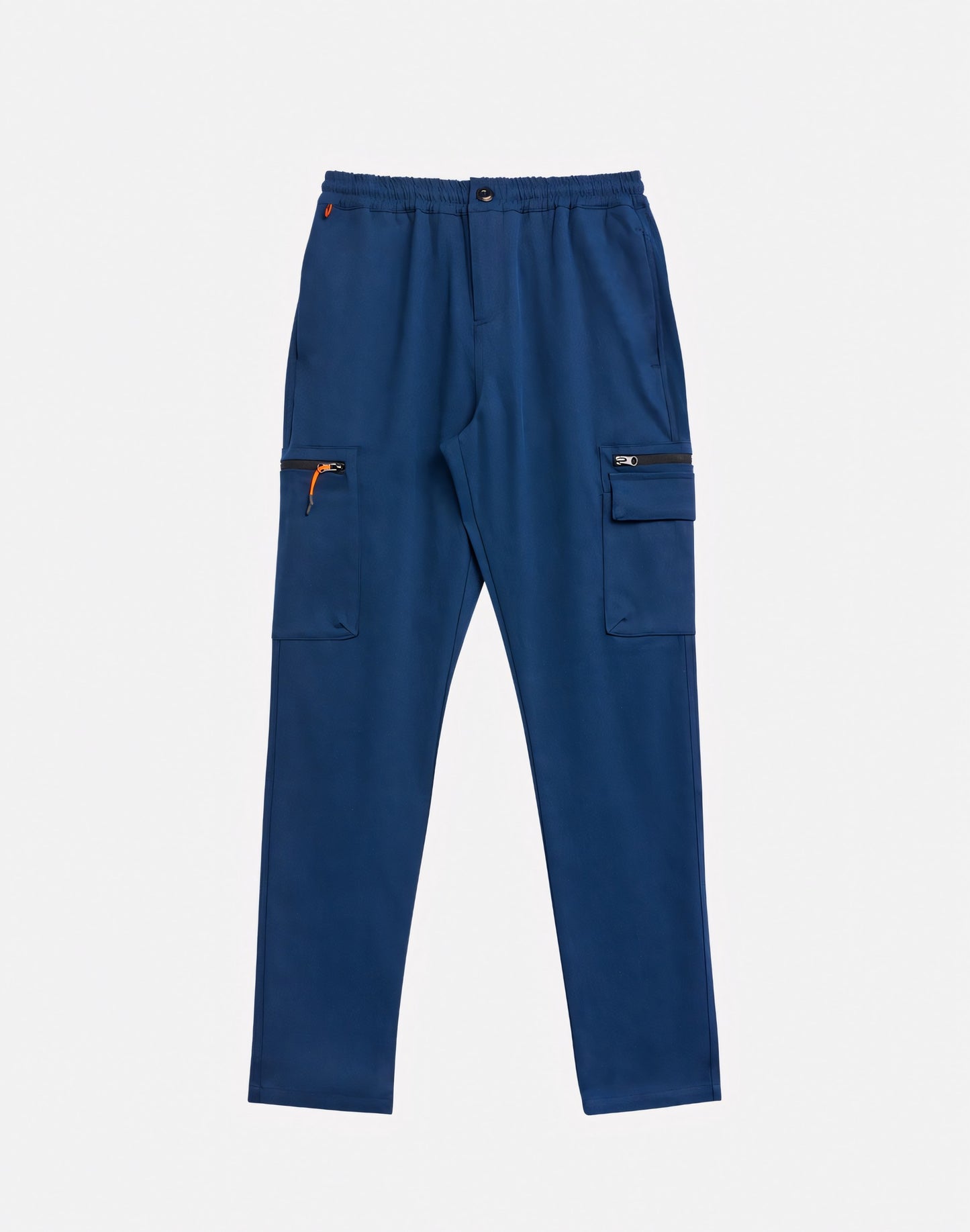 SEMI-STRETCH COTTON NYLON TROUSERS