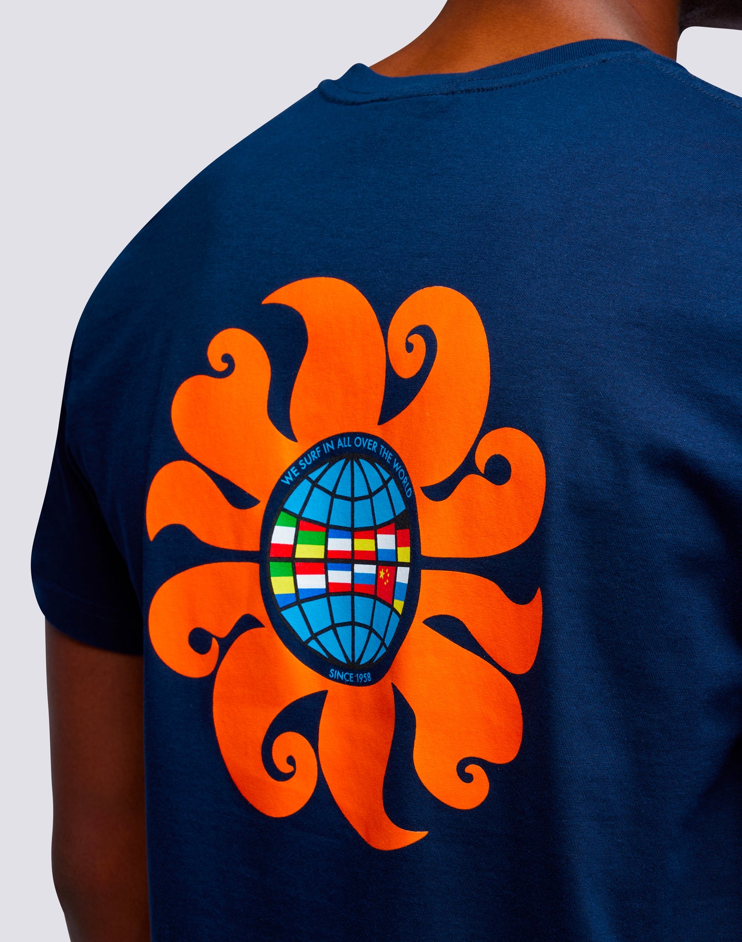 CAMISETA DE HOMBRE DE ALGODÓN CÁPSULA FLAG