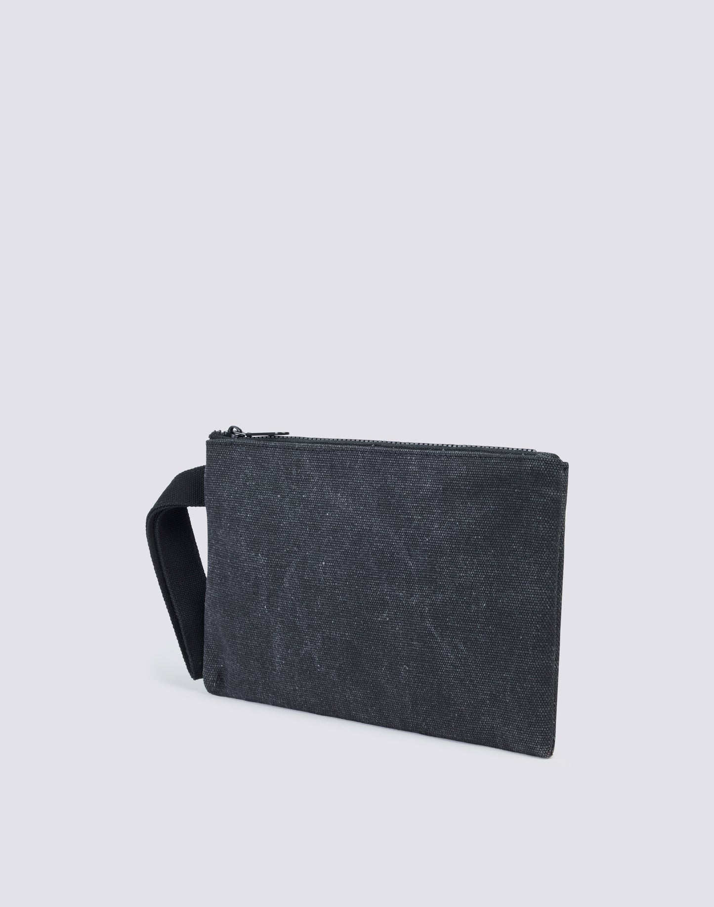 CLUTCH IN STONE WASHED CANVAS COTTON