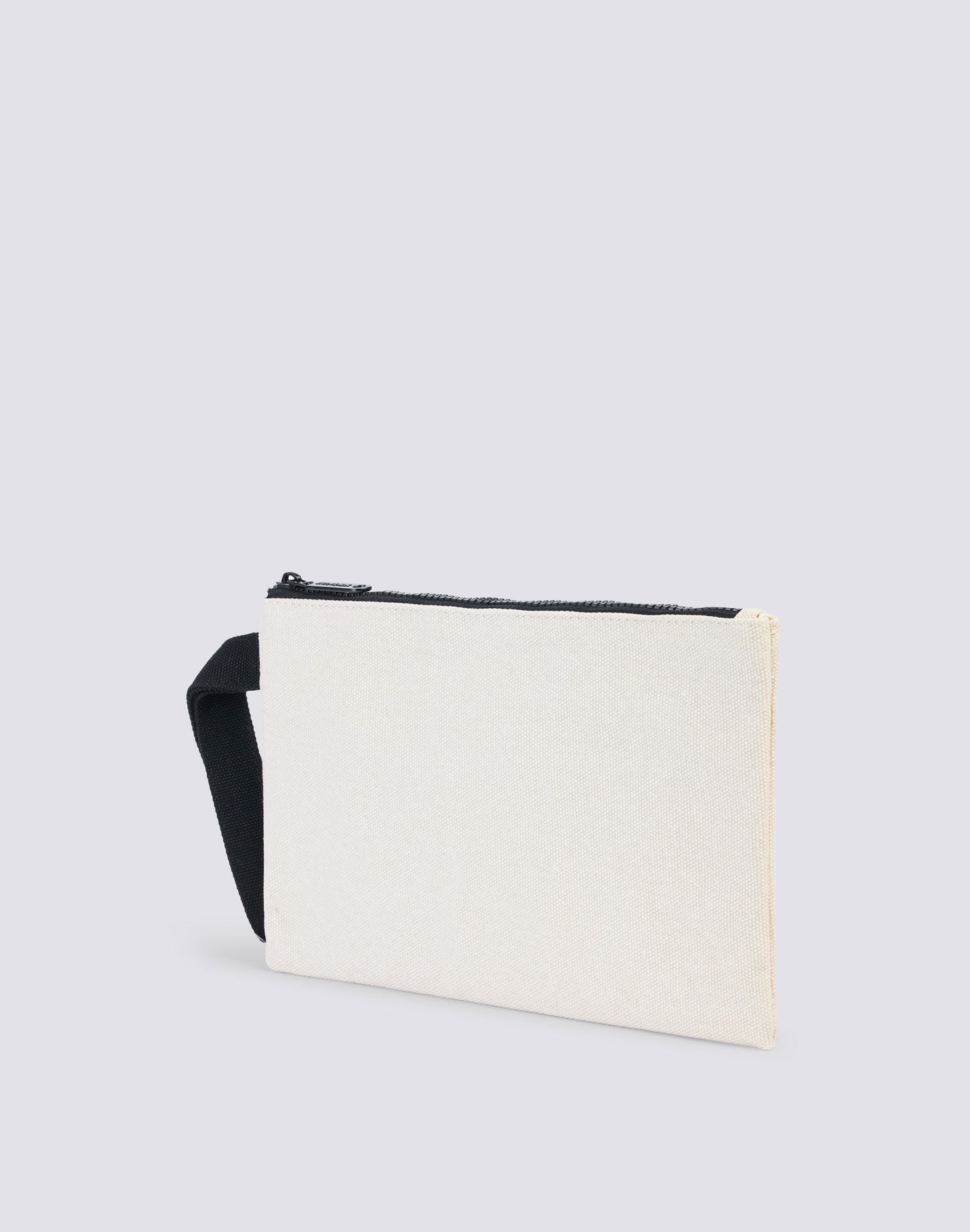 POCHETTE EN TOILE DE COTON STONE WASHED