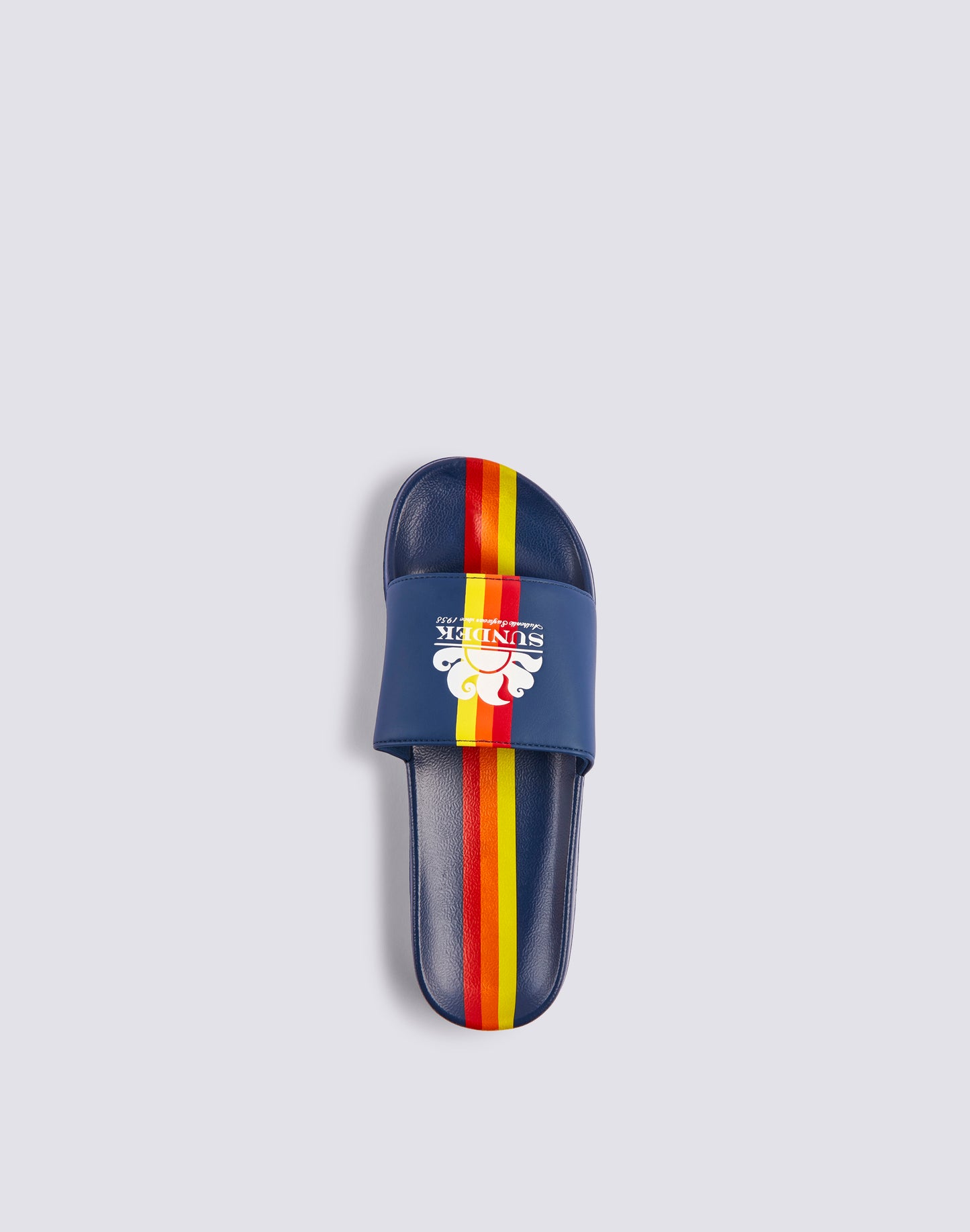 BAND SLIPPERS WITH LOGO AND RAINBOW DETAIL