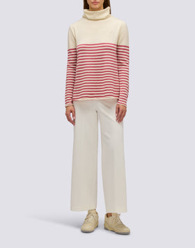 PANTALON LONG EN SERGÉ POUR FEMME