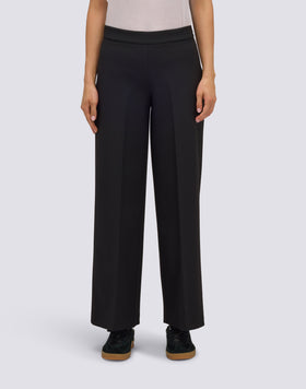 PANTALON LONG FEMME EN TWILL POLY VISCOSE