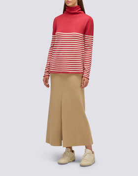 LONG TWILL SKIRT