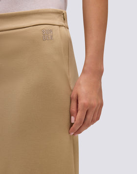 LONG TWILL SKIRT