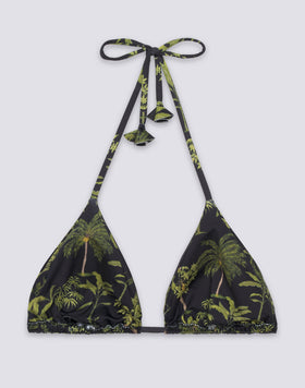 JENNIFER - BIKINI TOP A TRIANGOLO FANTASIA BOTANIC
