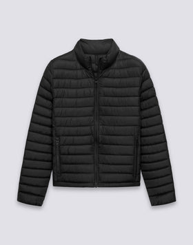 WOMEN'S DOWN JACKET WITH STANDING COLLAR