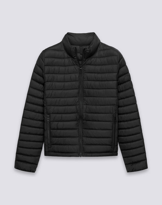 WOMEN'S DOWN JACKET WITH STANDING COLLAR