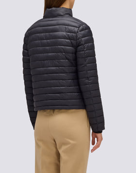 PIUMINO DONNA CON COLLO IN PIEDI