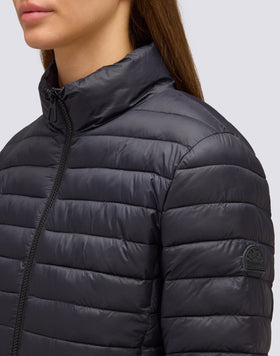 PIUMINO DONNA CON COLLO IN PIEDI