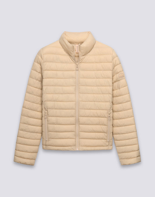WOMEN'S DOWN JACKET WITH STANDING COLLAR