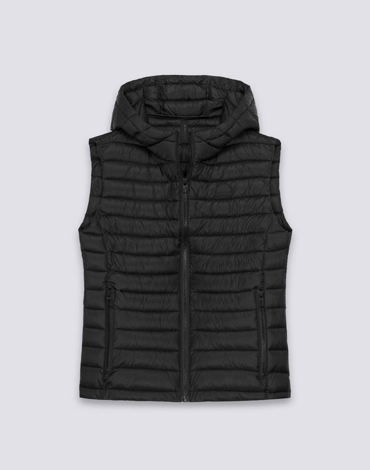 WOMEN'S HOODED VEST