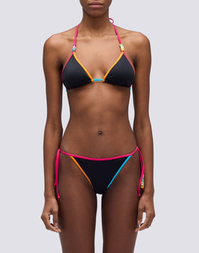 NARI - BRIEFS WITH ADJUSTABLE HIPS AND PIPING