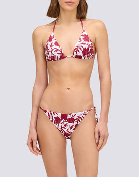 ANITA - BIKINI BOTTOMS WITH ADJUSTABLE SIDES IN PATCHY FLOWERS PRINT