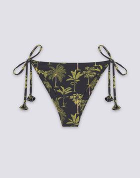 ANITA - BOTANICAL PRINT ADJUSTABLE STRING BIKINI BOTTOMS