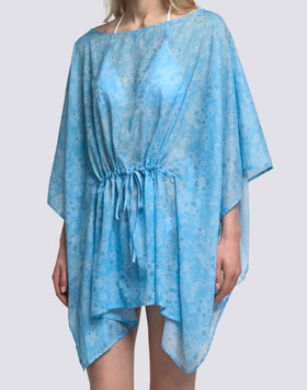 WOMEN'S BUTTERFLY DRESS WITH HIBI PAISLEY PRINT