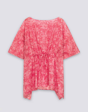 WOMEN'S BUTTERFLY DRESS WITH HIBI PAISLEY PRINT