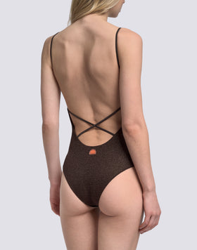 LUREX ONE-PIECE SWIMSUIT