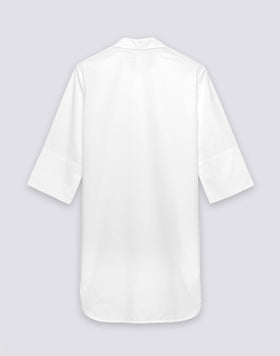 WOMEN'S SHORT POPLIN SHIRT