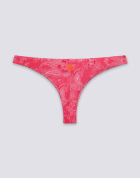 SANIBELI - PAISLEY BANDANA PATTERN BIKINI BOTTOMS