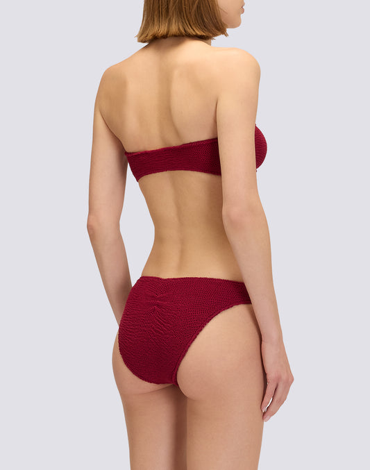 BAÑADOR DE CULOTTE EN TEJIDO ESTAMPADO