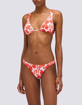 MARVA - HAUT DE BIKINI TRIANGLE AMÉRICAIN IMPRIMÉ PATCHY FLOWERS