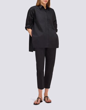 PANTALONI LUNGHI IN POPELINE