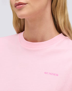 T-SHIRT DONNA CON STAMPA DEGRADÉ