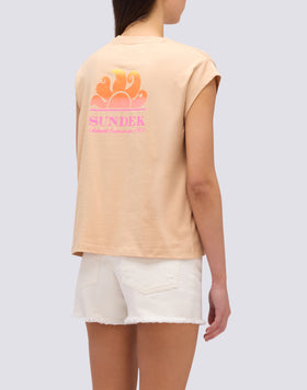 T-SHIRT WITH DEGRADÉ PRINT