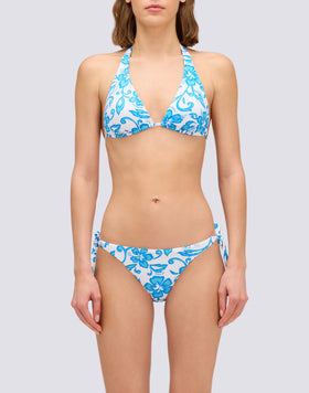 HILA - TOP A TRIANGOLO AMERICANO STAMPA SK23