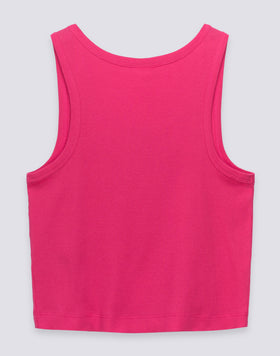 CROP TOP CON LOGOTIPO BORDADO