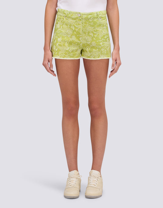 SHORT FEMME À MOTIFS HIBI PAISLEY