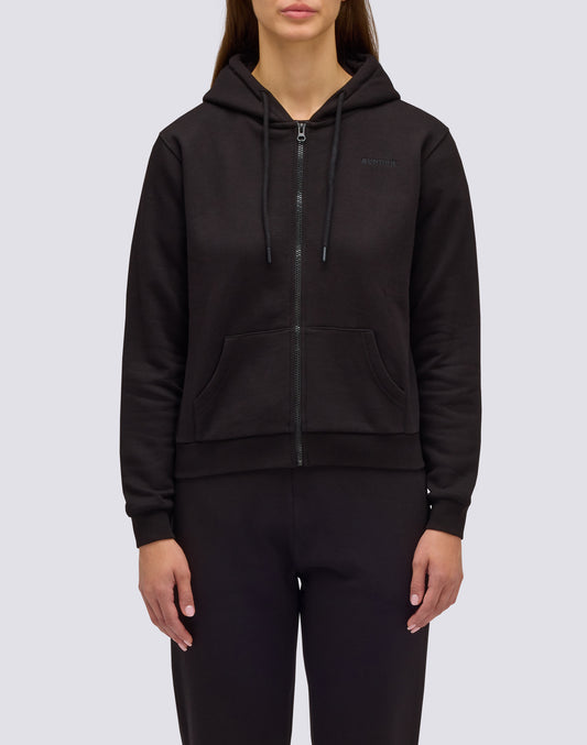 FELPA DONNA FULL ZIP E CAPPUCCIO