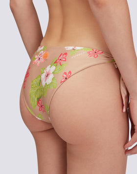BEA - SLIP CON FIOCCHI REGOLABILI STAMPA DREAMY HAWAII